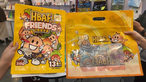 RGS パッケージングがカスタム 3 エッジ シール ジッパー スタンドアップ パウチバッグを製造