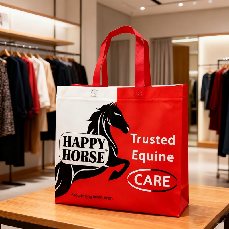 BOPPラミネート不織布ギフトトートバッグ