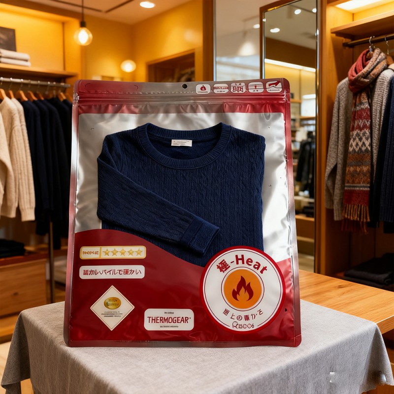 ニットウェア包装ポーチバッグ