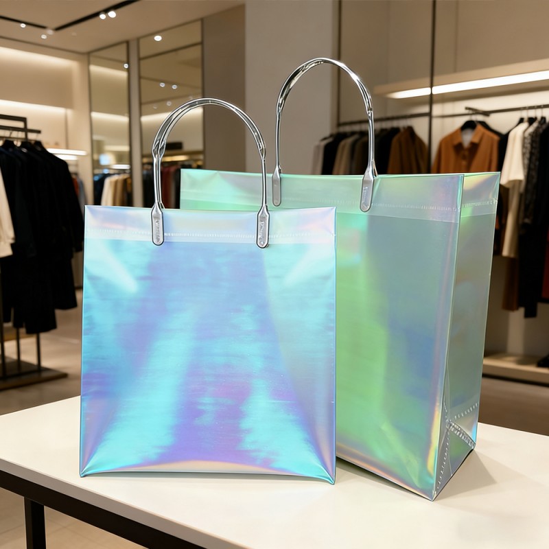 PETとPEをラミネートしたギフトトートバッグ