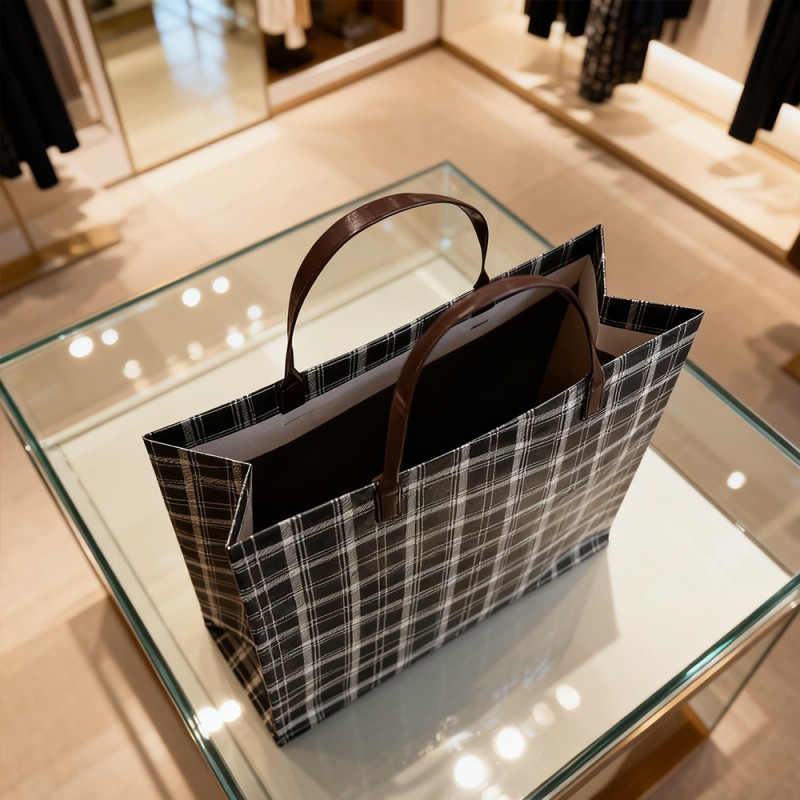 PPおよびPEラミネートギフトトートバッグ